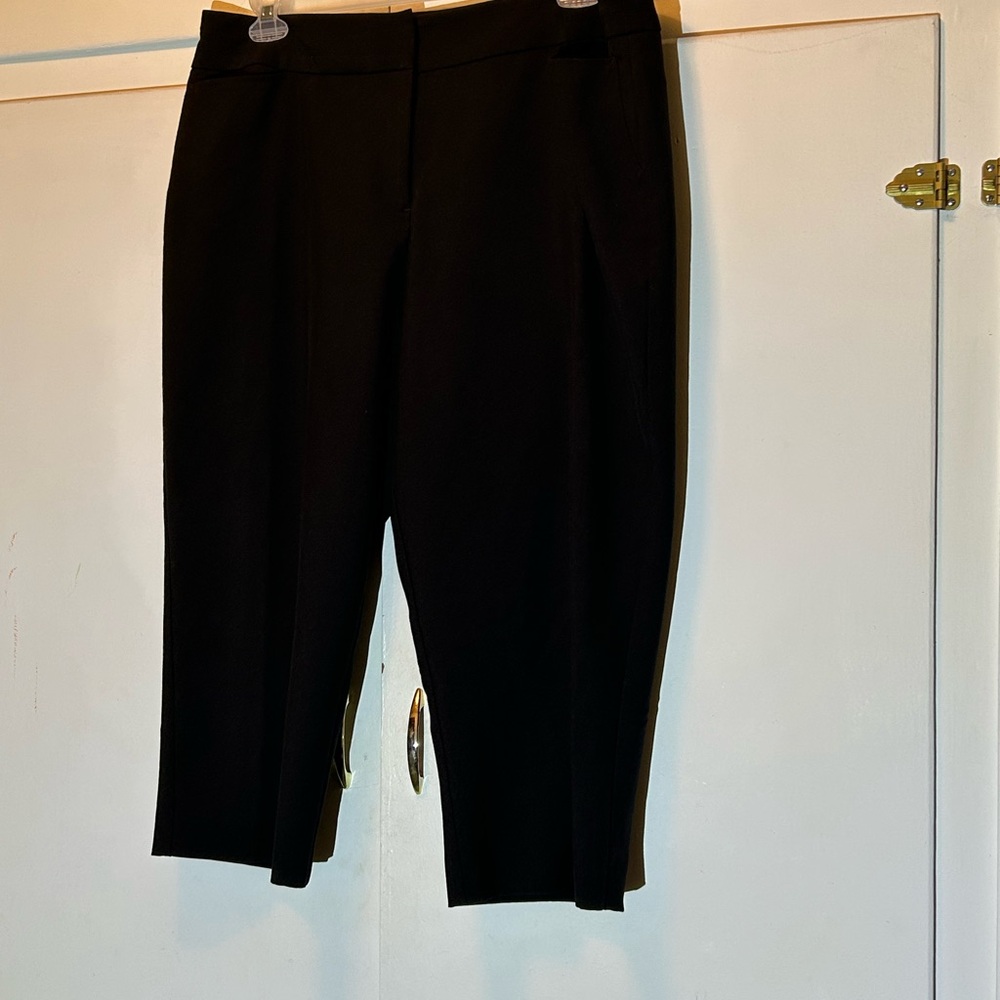 Worthington Modern Fit Black Trousers